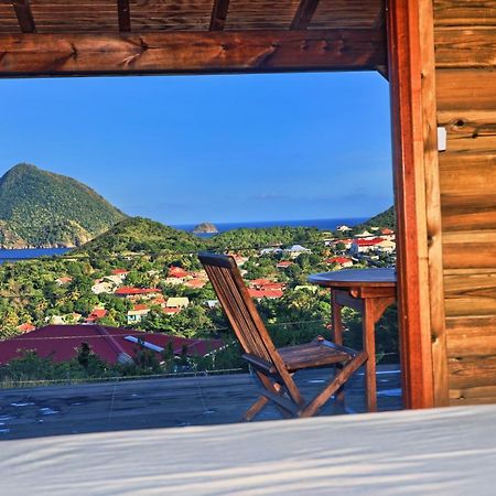 Ti Kaz Anoli Cottage En Bois Avec Vue Sur La Baie Terre-de-Bas Εξωτερικό φωτογραφία